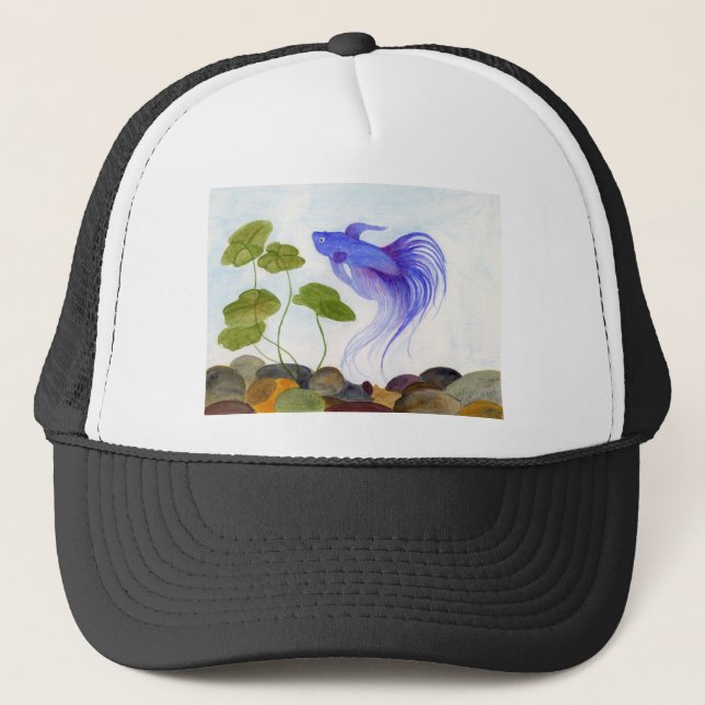 Boné Blue Betta Fish (Frente)