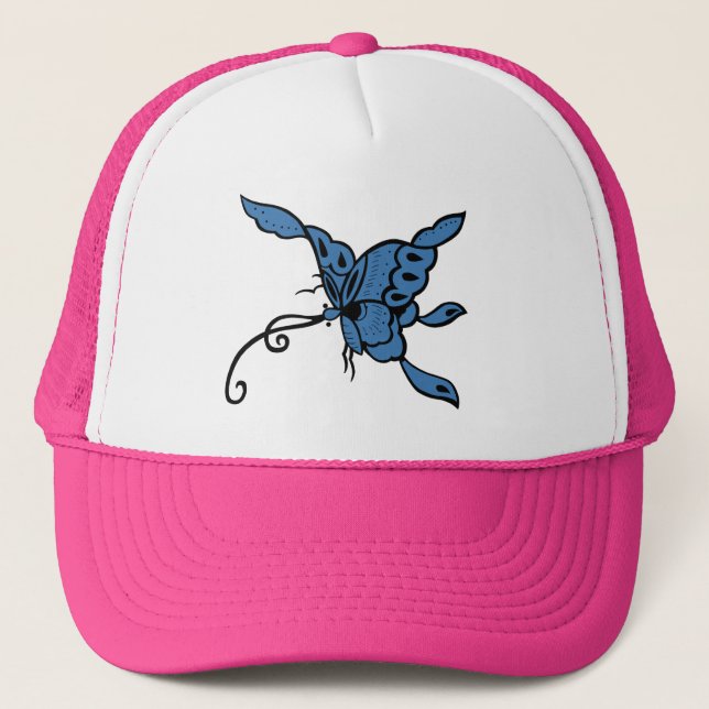 Boné Blue Butterfly Hat (Frente)