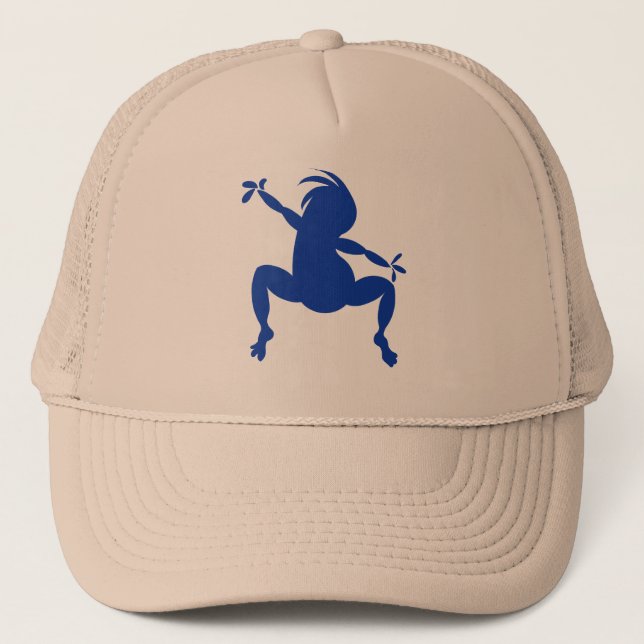 Boné Blue Dancing Kokopelli (Frente)