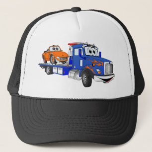 Boné Blue Flatbed Tow Truck