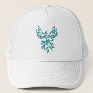 Boné Blue Phoenix nasce em branco