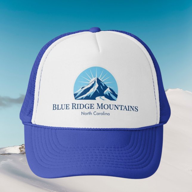 Boné Blue Ridge Mountains NC ski resort outfit cap (Criador carregado)