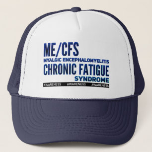 Boné Blues de Sensibilização Crônica do ME/CFS