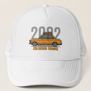Boné BMW 2002 Laranja Colorado BMW Clássico