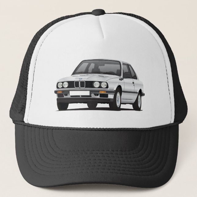 Boné BMW 3 série prateado (E30) (Frente)