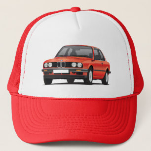Boné BMW vermelho 3 séries (E30)