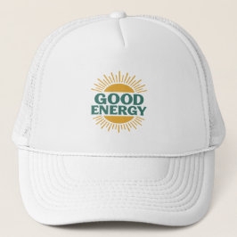 Boné Boa Energia - Design de Vibrações Positivas Retro