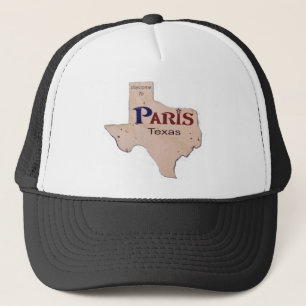 Boné Boa vinda a Paris, Texas
