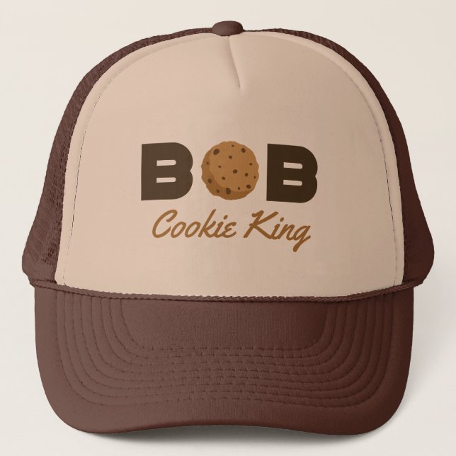 Boné Bob cookie King (Frente)