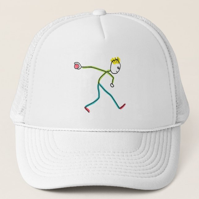 Boné Bocce Bola Stickman (Frente)