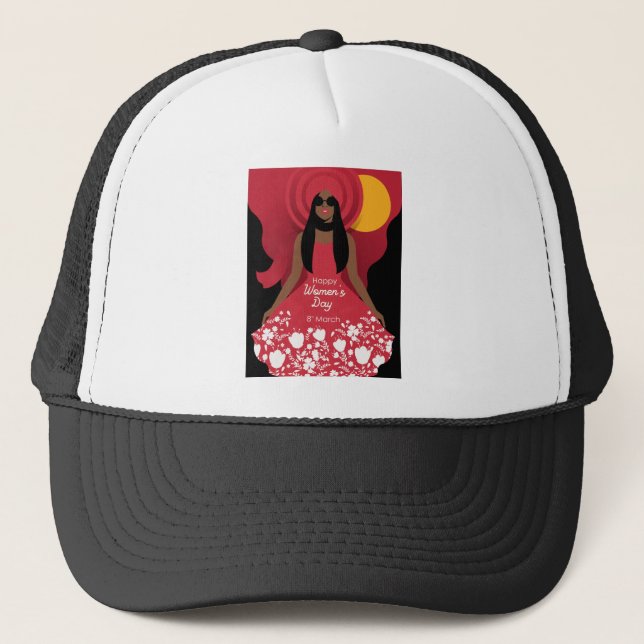 Boné Boho International Mulheres Day (Frente)