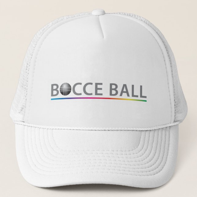 Boné Bola de Bocce - chapéu do camionista (Frente)