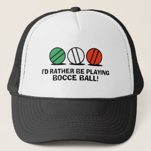 Boné Bola de Bocce engraçada