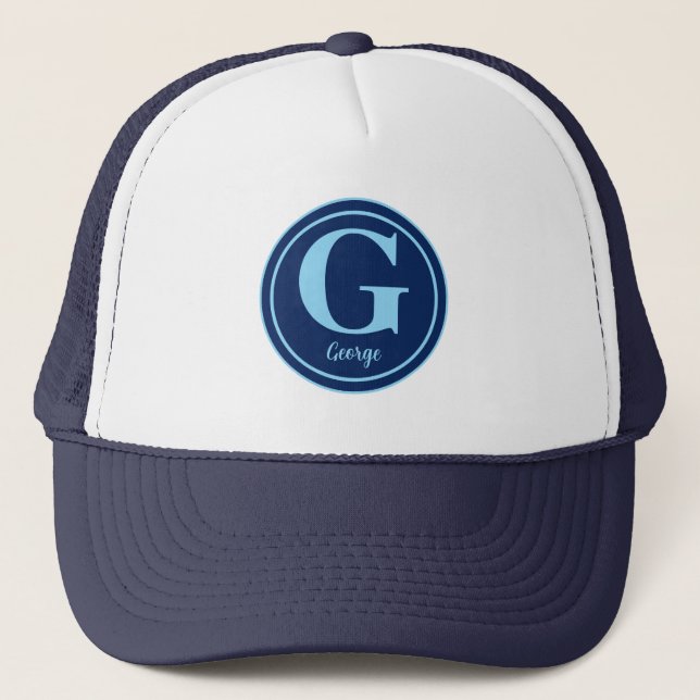Boné Bola de Golfe Personalizada com a Letra G Elegante (Frente)