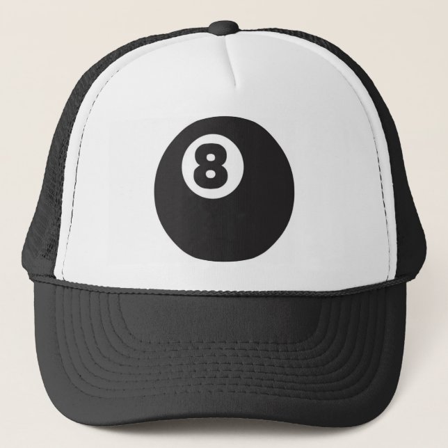 Boné Bola oito (Frente)