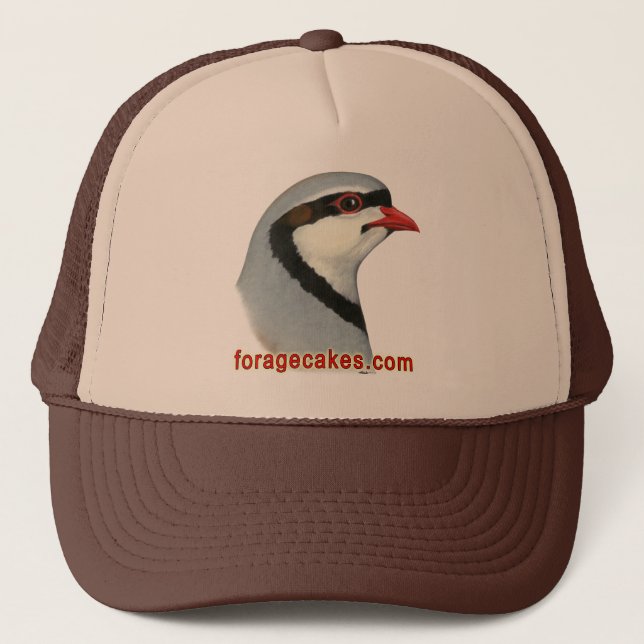 Boné Bolos da forragem:  Perdiz de Chukar (Frente)