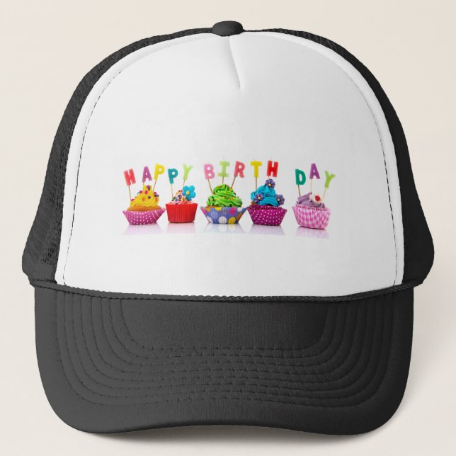 Boné Bolos de Aniversário (Frente)