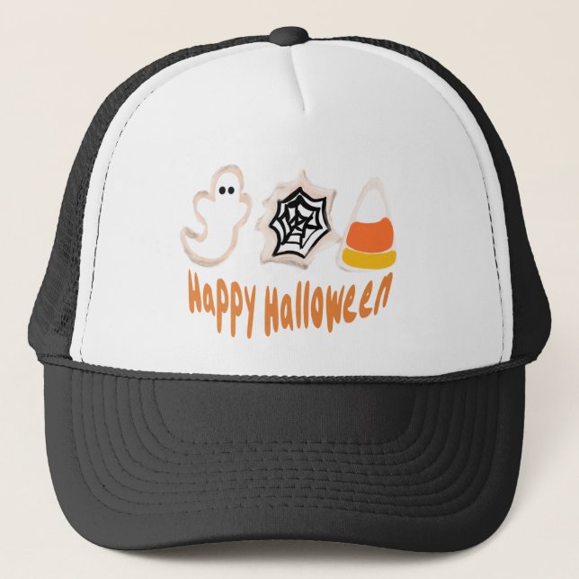 Boné Bolos de Halloween Assador Assando  (Frente)