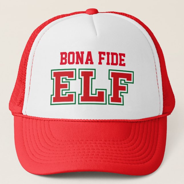 Boné Bona Fide Christmas ELF (Frente)