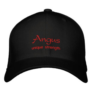 Boné Boné/chapéu de nome de angus