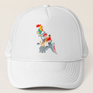 Boné Bonita Cartoon Bremen Músicos da Cidade do Chapéu