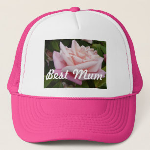 Boné Bonita rosa rosa, melhor Design Mãe
