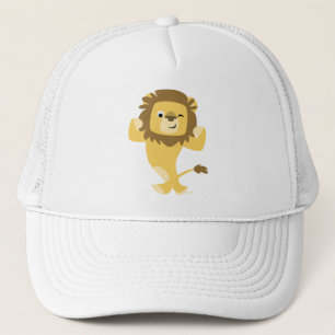 Boné Bonito e Forte Cartoon Lion Hat