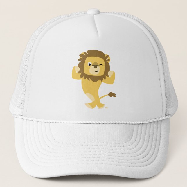 Boné Bonito e Forte Cartoon Lion Hat (Frente)