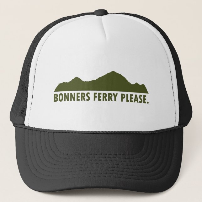 Boné Bonners Ferry Idaho Por Favor (Frente)