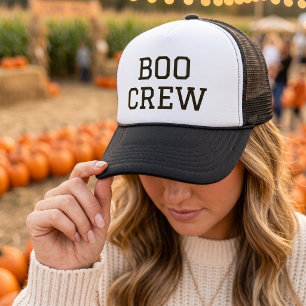 Boné Boo Crew Halloween