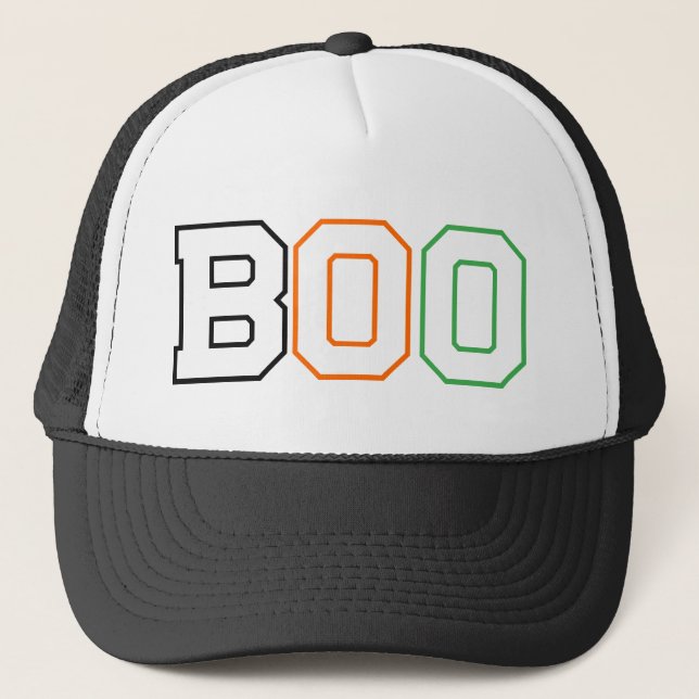 Boné Boo Scary Halloween (Frente)