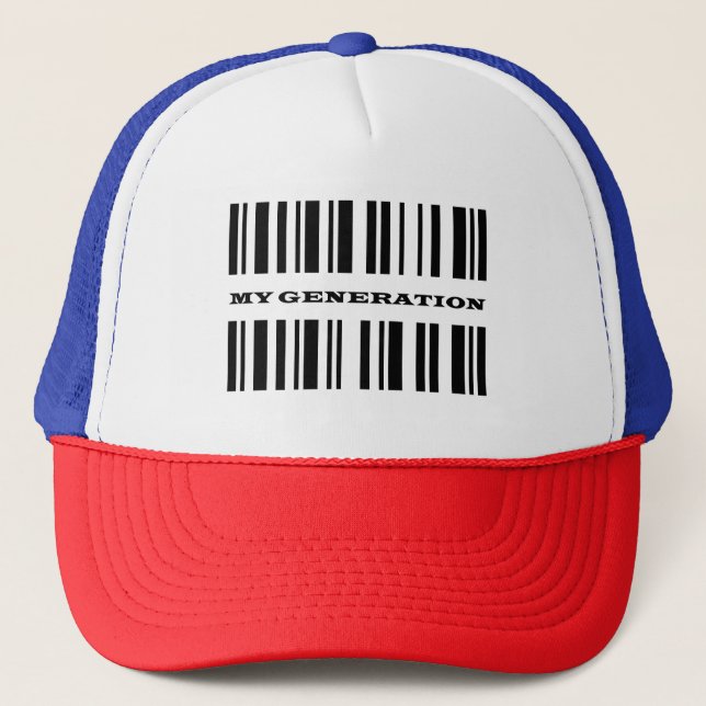 Boné Boomer BAR CODE Chapéu (Frente)