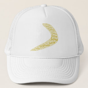 Boné Boomerang Amor gratidão, apreço
