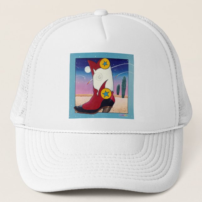 Boné Boot Cowboy, Tudo Vestido (Frente)