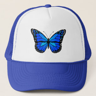 Boné Borboleta azul