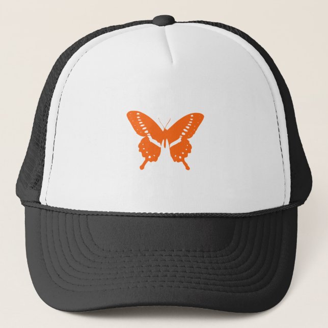 Boné Borboleta Laranja (Frente)