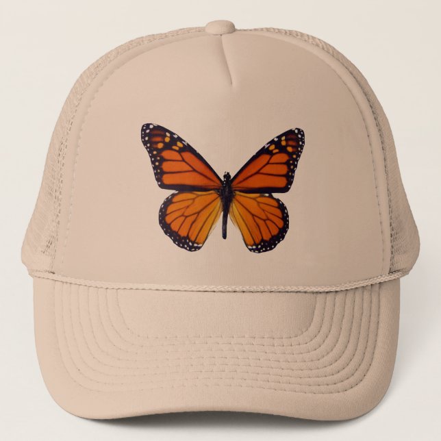 Boné Borboleta Laranja Hat (Frente)