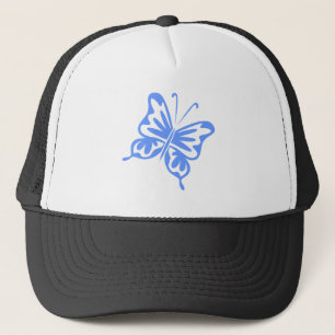 Boné Borboleta retro - azul bebé