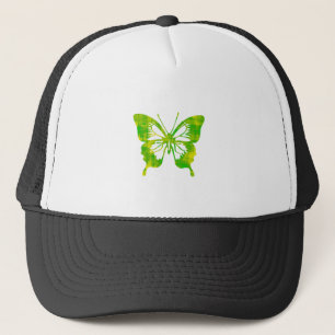 Boné Borboleta Verde