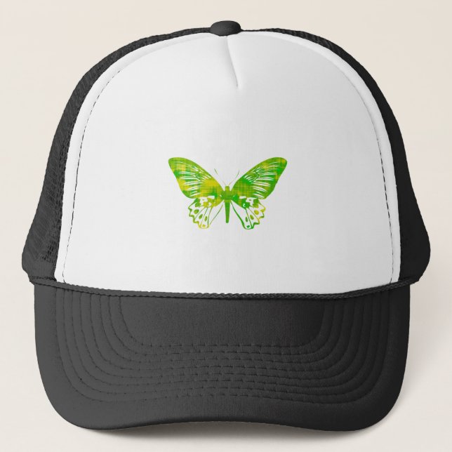 Boné Borboleta Verde (Frente)