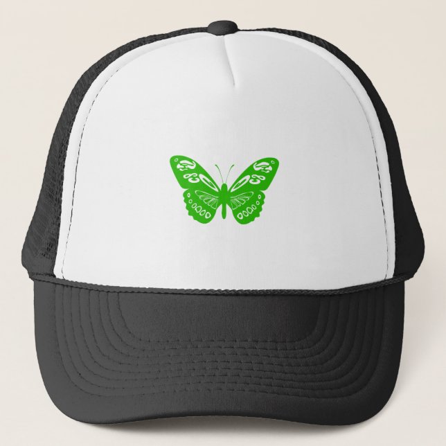 Boné Borboleta Verde (Frente)