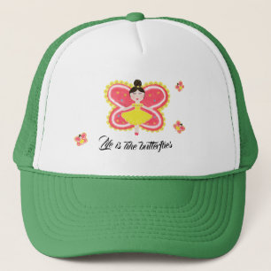 Boné Borboletas bonitas