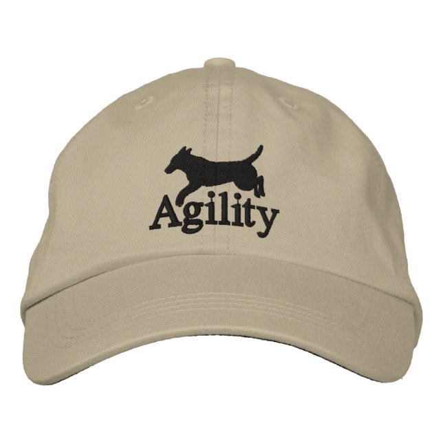 Boné Bordado Agilidade Labrador Retriever bordado Hat (Frente)