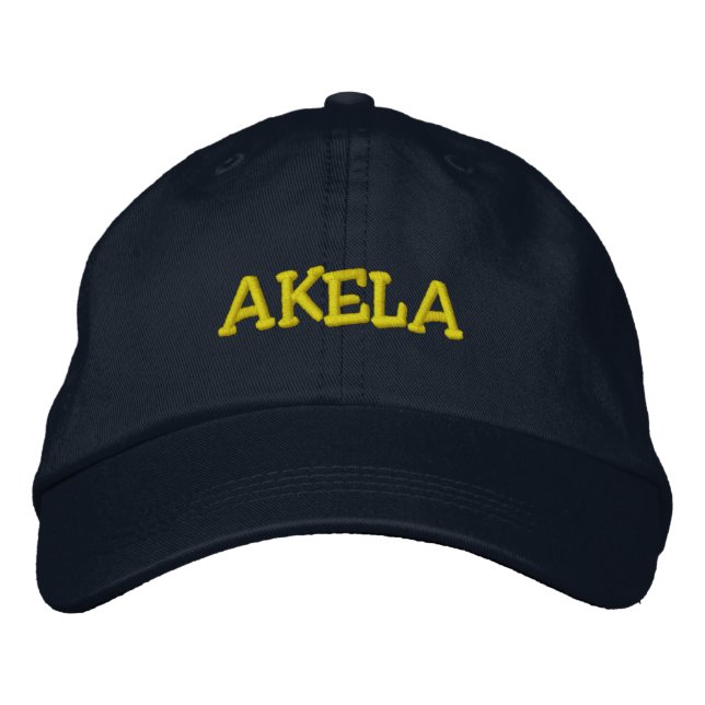 BONÉ BORDADO AKELA (Frente)