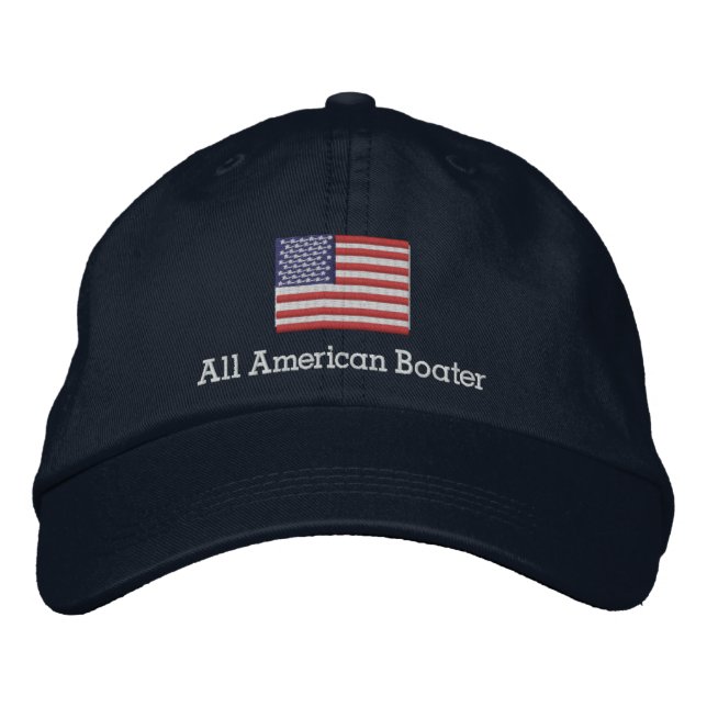 Boné Bordado All American Boater (Frente)