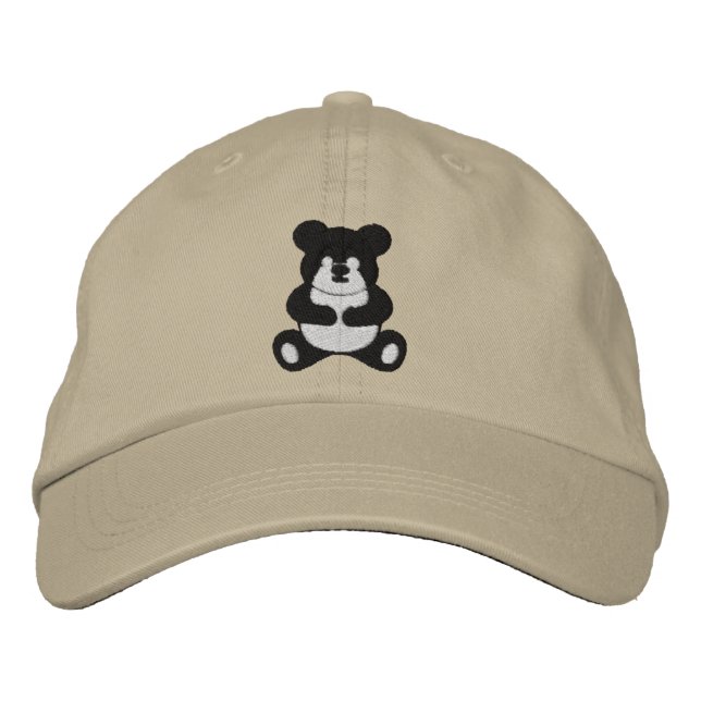 Boné Bordado Amante de Panda (Frente)