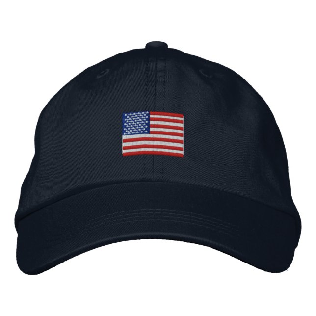 Boné Bordado American Flag Hat (Frente)