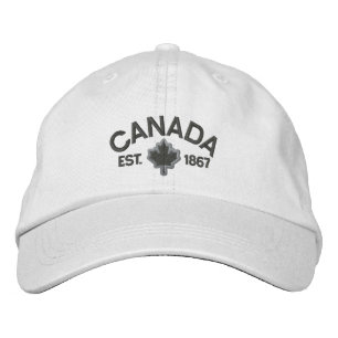 Boné Bordado Anniversário canadense Embroiderme canadense