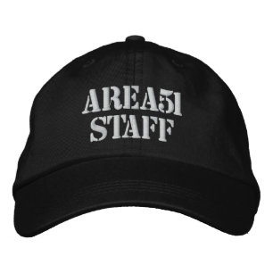 BONÉ BORDADO AREA51STAFF