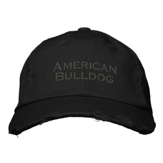 Boné Bordado Baseballcap American Bulldog